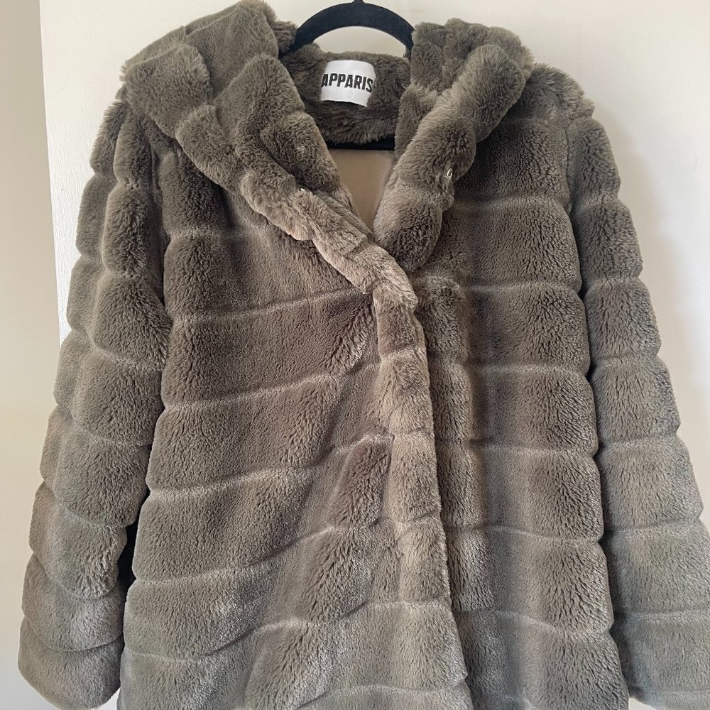 Apparis Faux Fur Coat